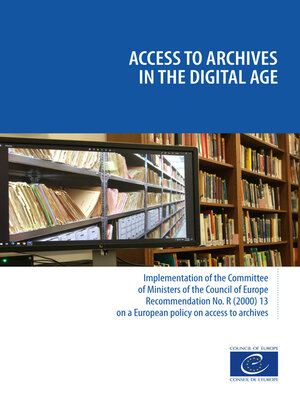 cover image of Access to archives in the digital age